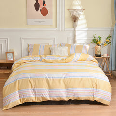 Aloe Cotton Print Bedding Set for Home and Dorm Use