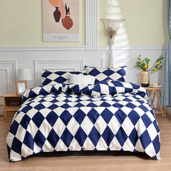 Aloe Cotton Print Bedding Set for Home and Dorm Use