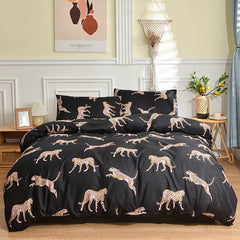 Aloe Cotton Print Bedding Set for Home and Dorm Use