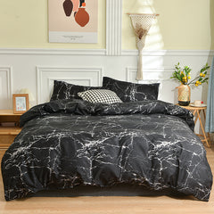 Aloe Cotton Print Bedding Set for Home and Dorm Use