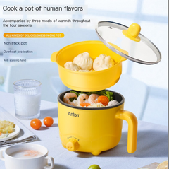 Electric Non-Stick Hot Pot for Home and Dorm Use