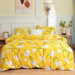 Aloe Cotton Print Bedding Set for Home and Dorm Use