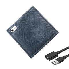 USB Graphene Heating Cushion Portable PAD can be Used on The seat or held Directly for Warmth and can Also be Used for Pets Such as Dogs and Cats who are Afraid of Cold(DD-Gray)