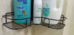 Corner Storage Rack for Bathroom and Dorm Organization