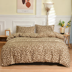 Aloe Cotton Print Bedding Set for Home and Dorm Use
