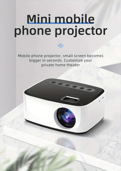 Wireless Mini Projector for Outdoor and Dorm Use