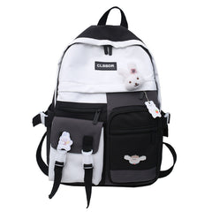 Fashionable High-Capacity College Backpack