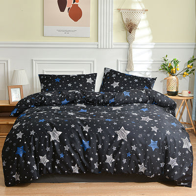 Aloe Cotton Print Bedding Set for Home and Dorm Use