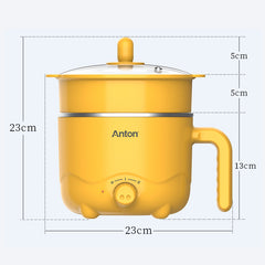 Electric Non-Stick Hot Pot for Home and Dorm Use