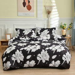 Aloe Cotton Print Bedding Set for Home and Dorm Use