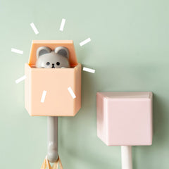Creative Cat Hooks for Dorm Room Wall Decor & Storage