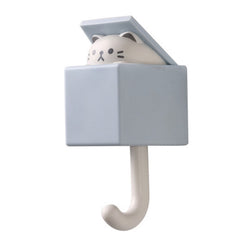 Creative Cat Hooks for Dorm Room Wall Decor & Storage