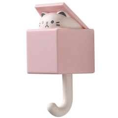Creative Cat Hooks for Dorm Room Wall Decor & Storage