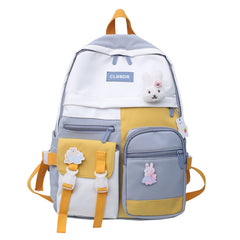 Fashionable High-Capacity College Backpack