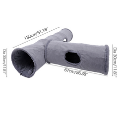 Collapsible Cat Play Tunnel